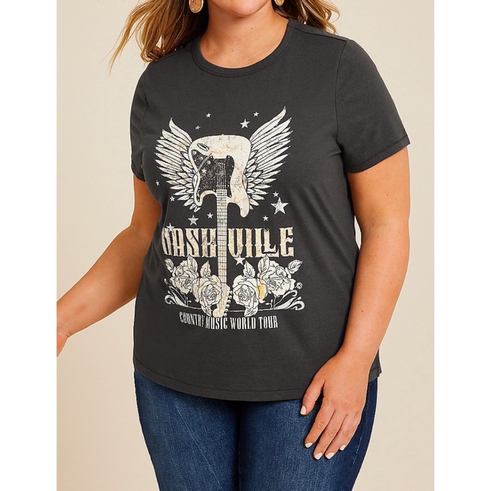 Maurices Plus Size Nashville Classic Fit Graphic Tee
